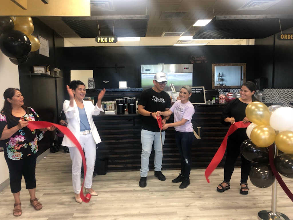 ribbon cutting event